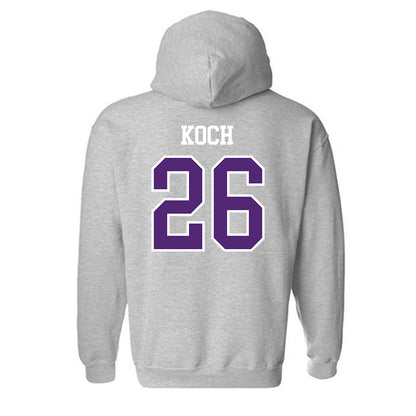 UST - NCAA Football : Joseph Koch - Hooded Sweatshirt-1