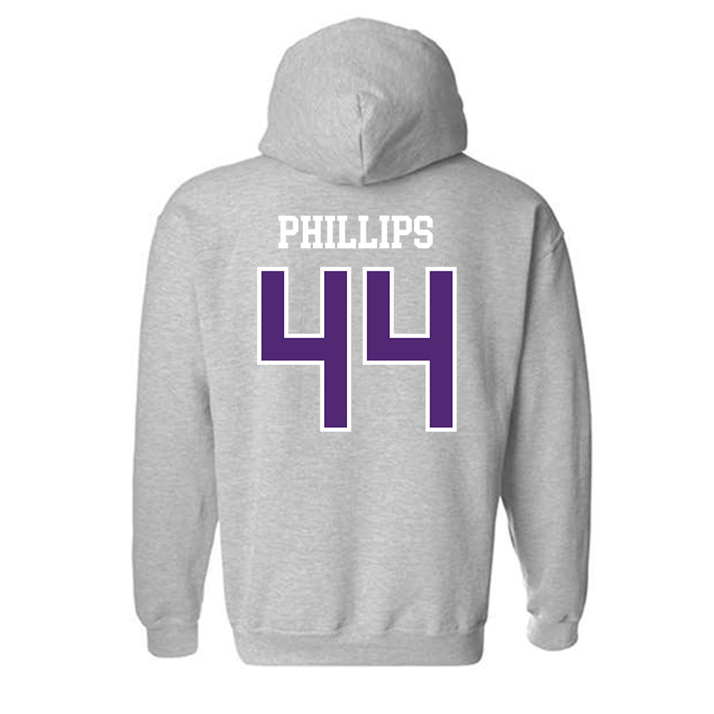 UST - NCAA Baseball : Nolan Phillips - Hooded Sweatshirt-1