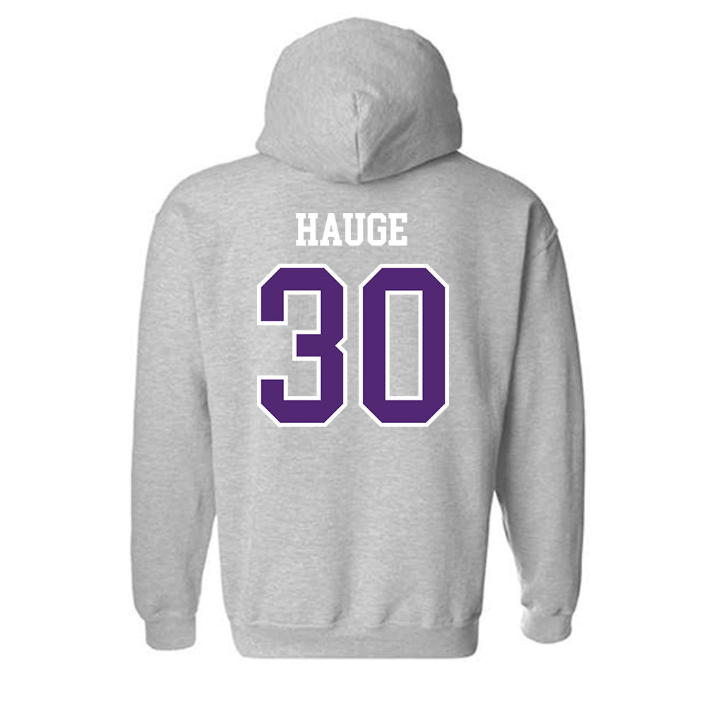 UST - NCAA Women's Basketball : Laura Hauge - Hooded Sweatshirt-1