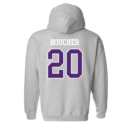 UST - NCAA Football : Charlie Boucher - Hooded Sweatshirt-1