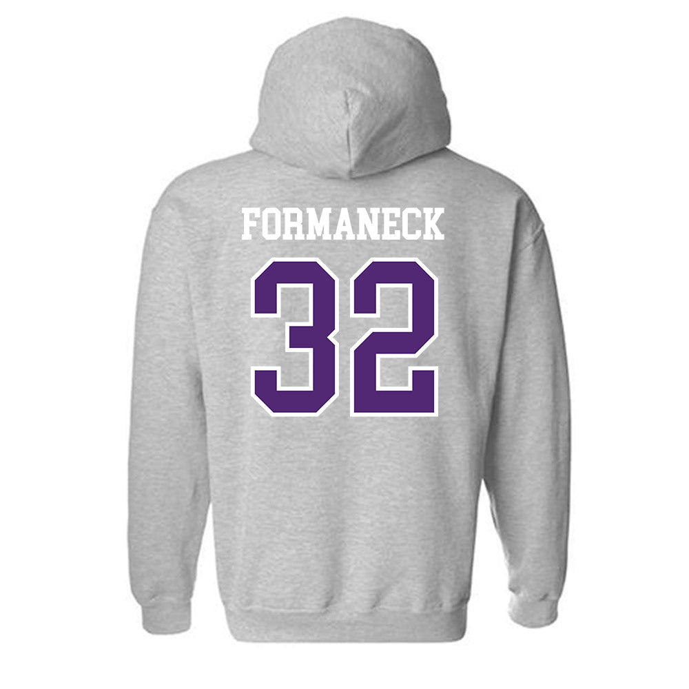 UST - NCAA Baseball : Ezra Formaneck - Hooded Sweatshirt-1