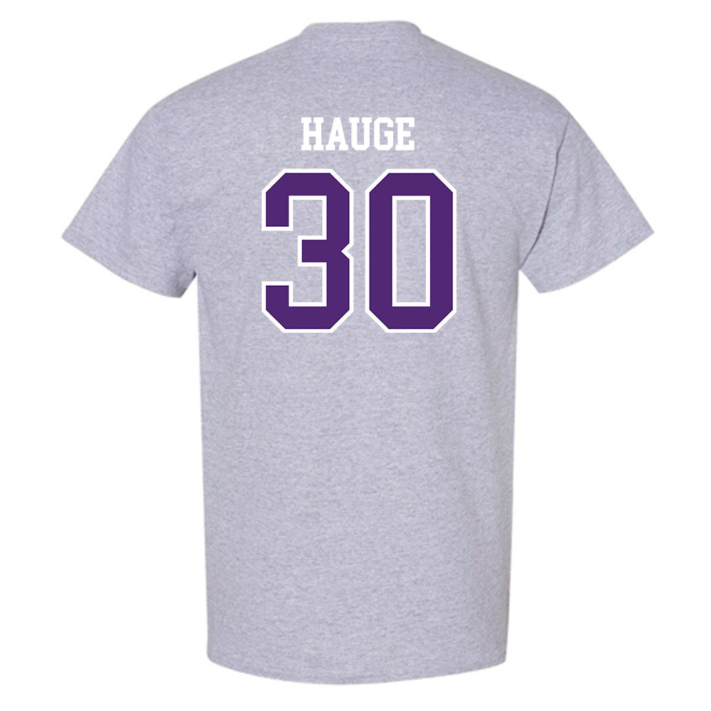 UST - NCAA Women's Basketball : Laura Hauge - T-Shirt-1