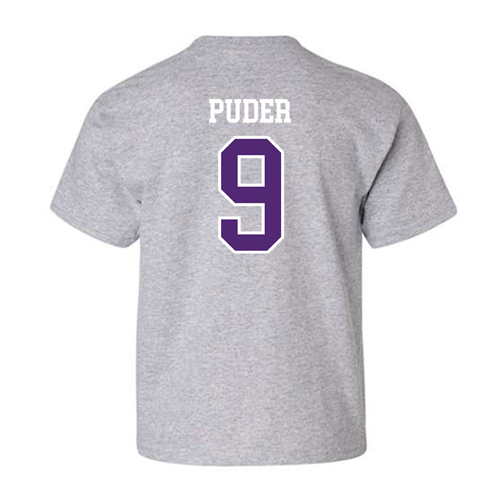 UST - NCAA Baseball : Adam Puder - Youth T-Shirt-1