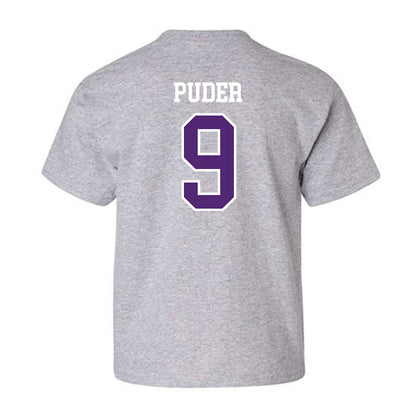 UST - NCAA Baseball : Adam Puder - Youth T-Shirt-1