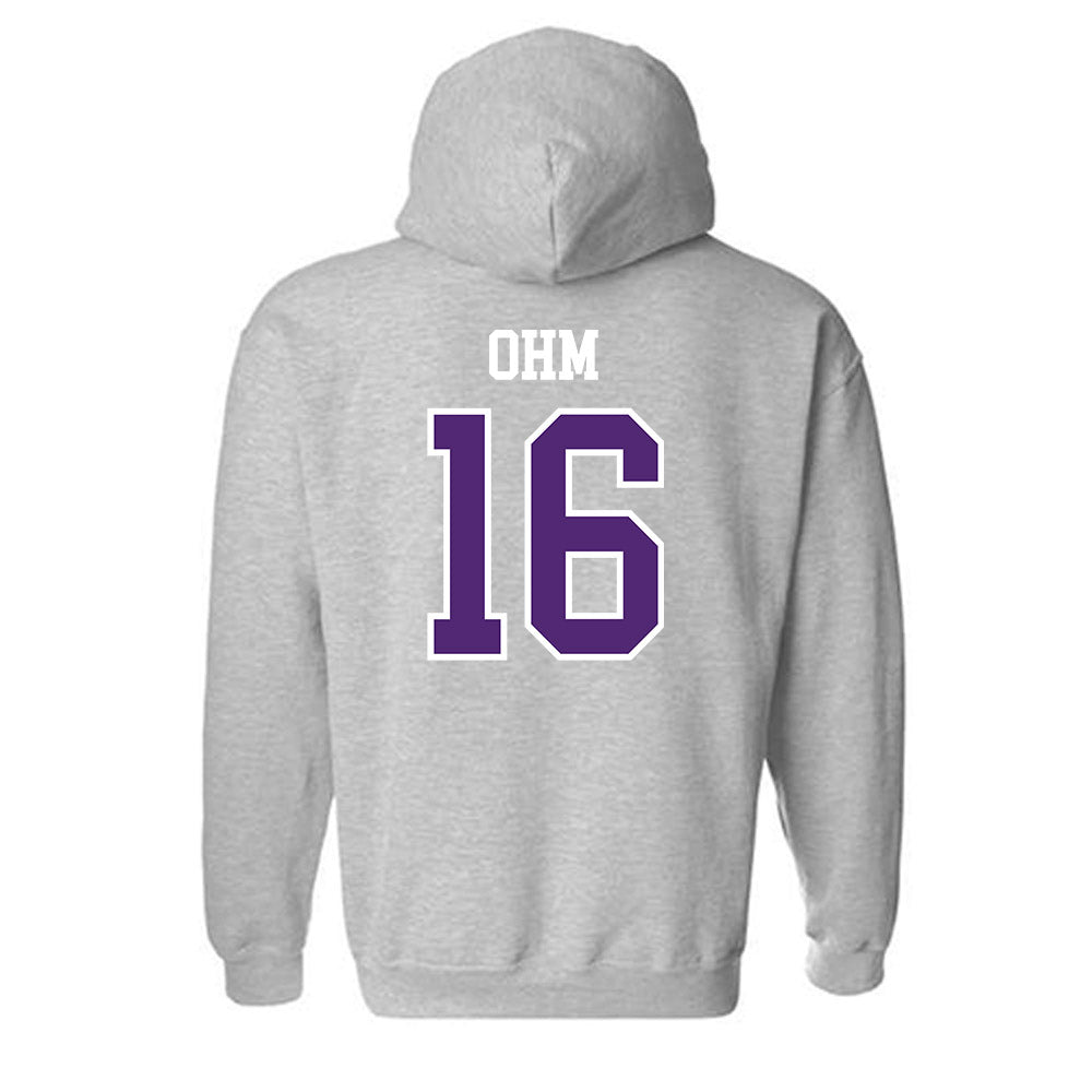UST - NCAA Baseball : Culley Ohm - Hooded Sweatshirt-1
