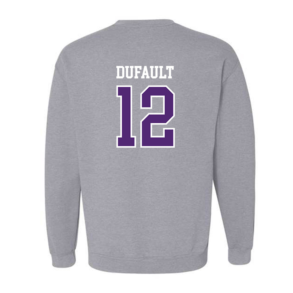 UST - NCAA Men's Basketball : Ryan Dufault - Crewneck Sweatshirt-1