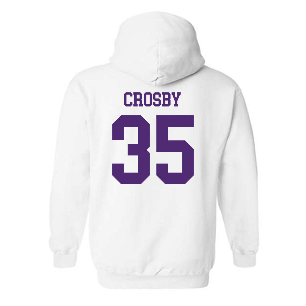 UST - NCAA Baseball : Isaac Crosby - Hooded Sweatshirt-1