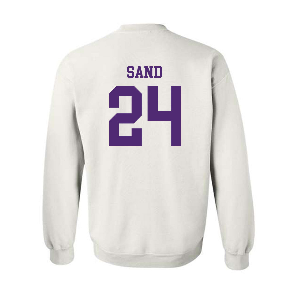 UST - NCAA Women's Basketball : Alyssa Sand - Crewneck Sweatshirt-1