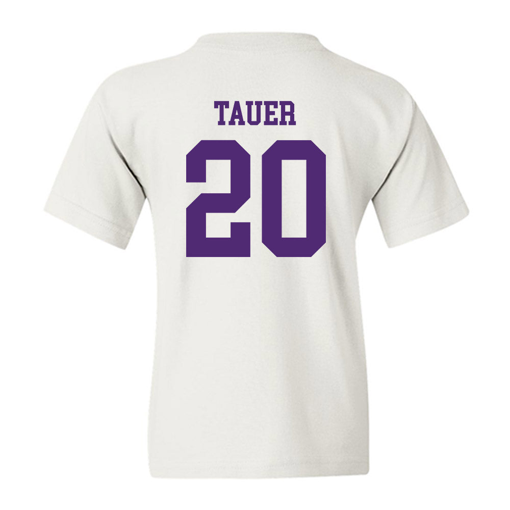 UST - NCAA Men's Basketball : Jack Tauer - Youth T-Shirt-1
