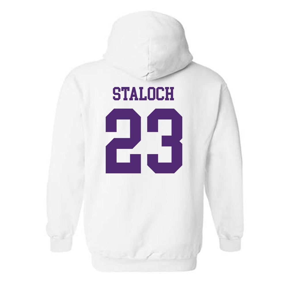 UST - NCAA Women's Basketball : Morgan Staloch - Hooded Sweatshirt-1