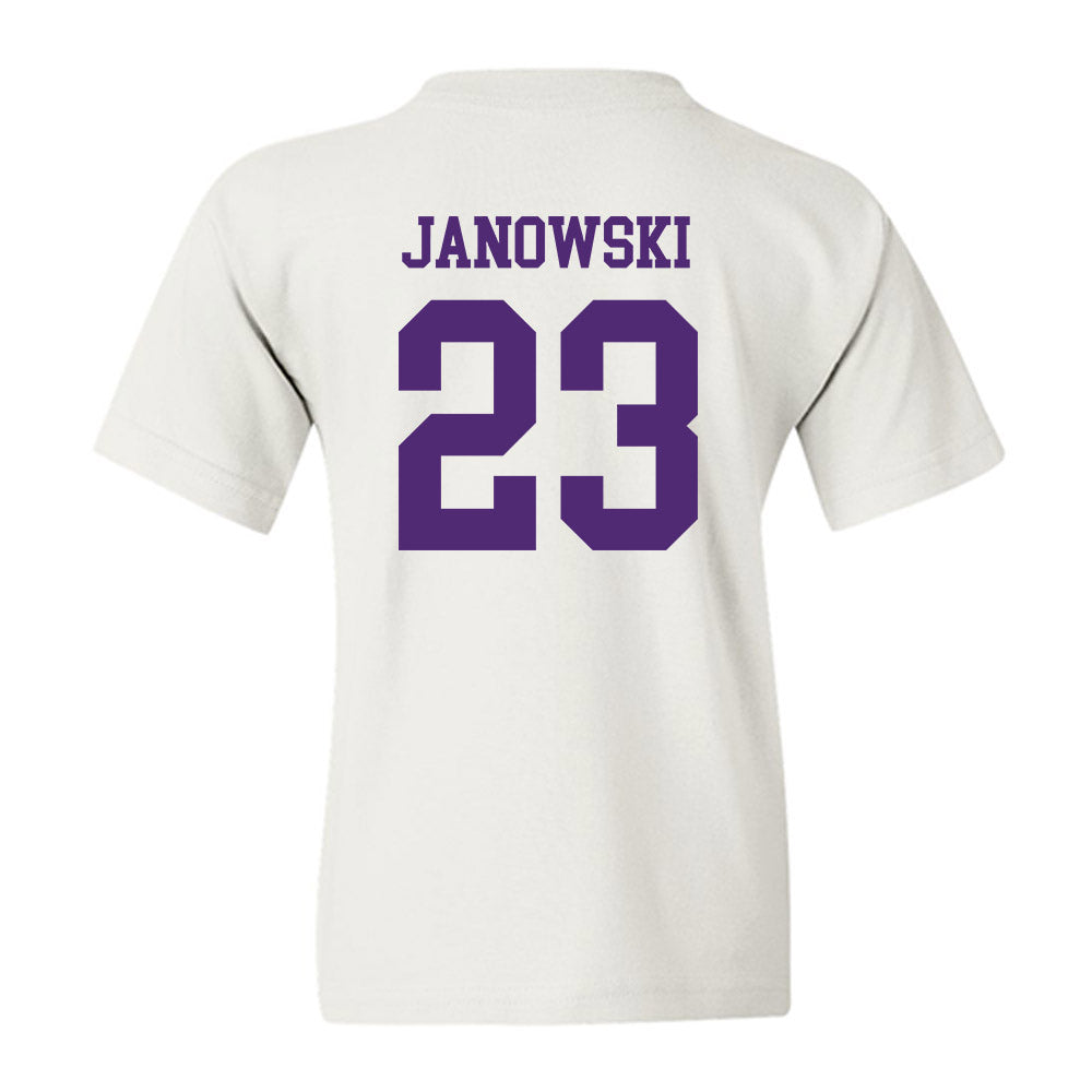 UST - NCAA Men's Basketball : Nick Janowski - Youth T-Shirt-1