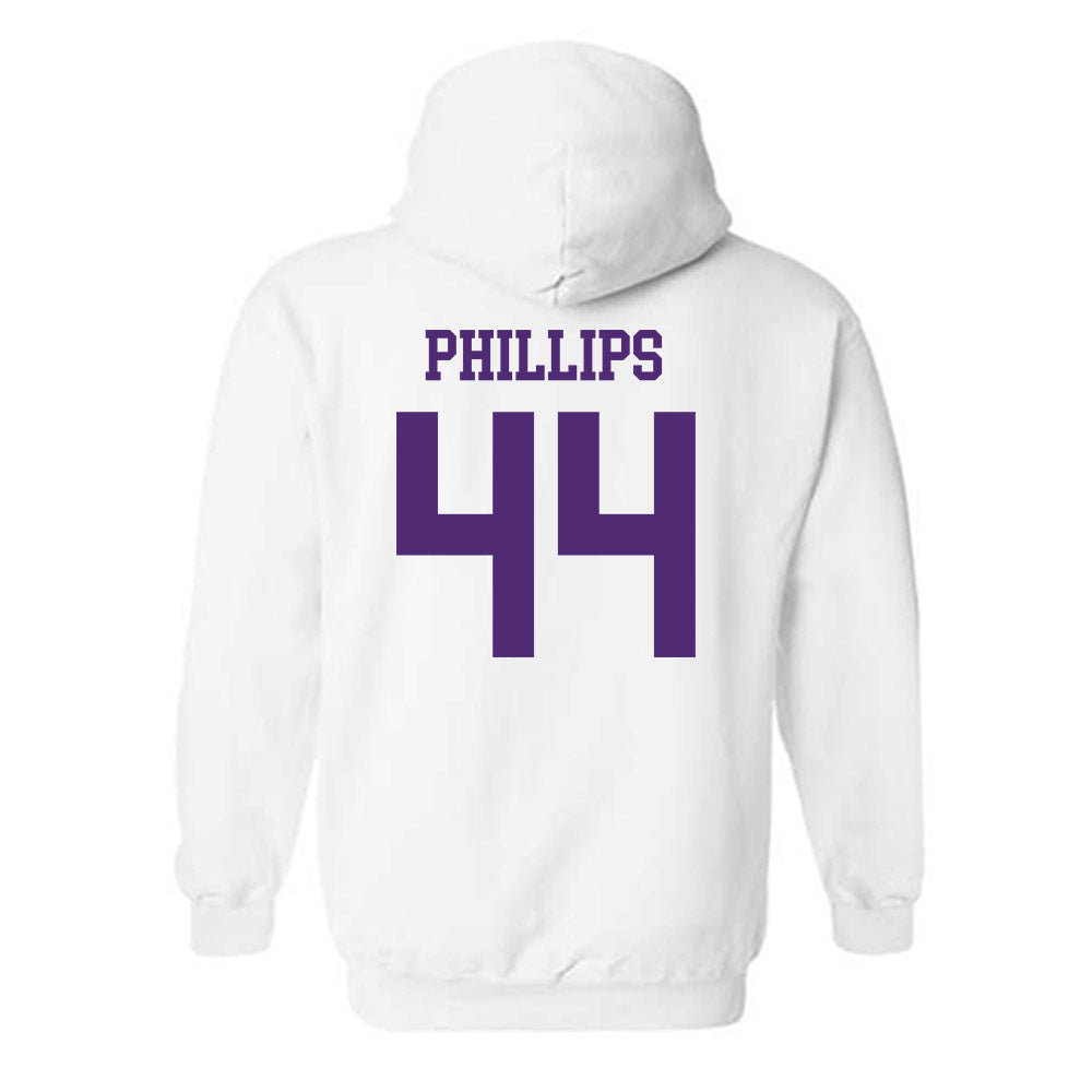 UST - NCAA Baseball : Nolan Phillips - Hooded Sweatshirt-1