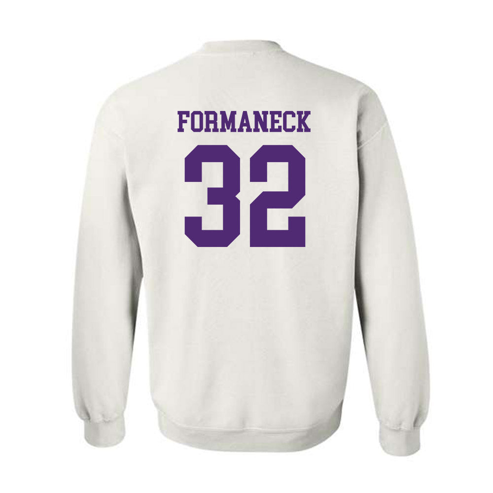 UST - NCAA Baseball : Ezra Formaneck - Crewneck Sweatshirt-1