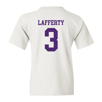 UST - NCAA Men's Basketball : Ryan Lafferty - Youth T-Shirt-1