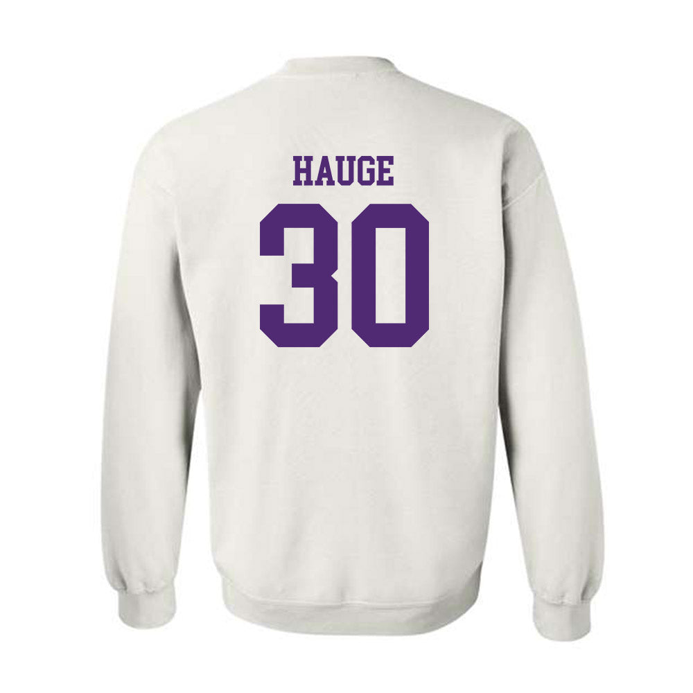 UST - NCAA Women's Basketball : Laura Hauge - Crewneck Sweatshirt-1