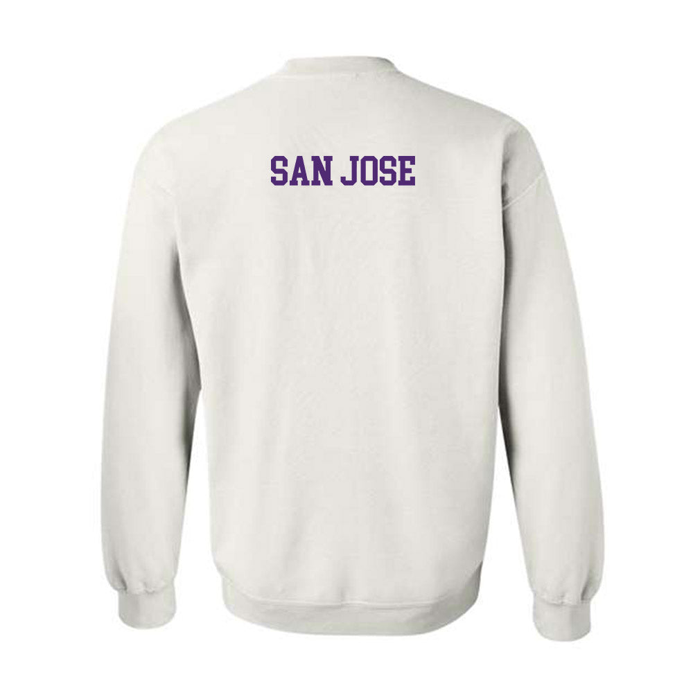 UST - NCAA Men's Swimming & Diving : Miguel San Jose - Crewneck Sweatshirt-1