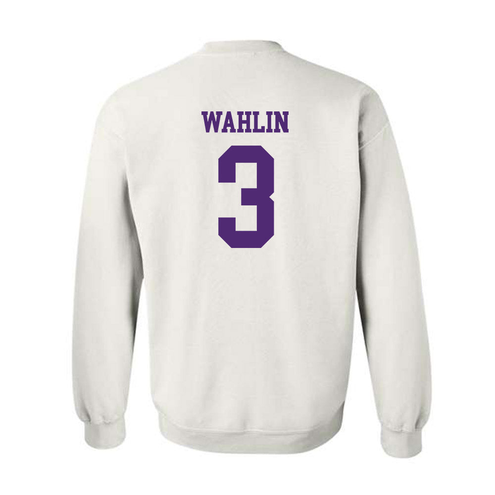 UST - NCAA Men's Ice Hockey : Lucas Wahlin - Crewneck Sweatshirt-1