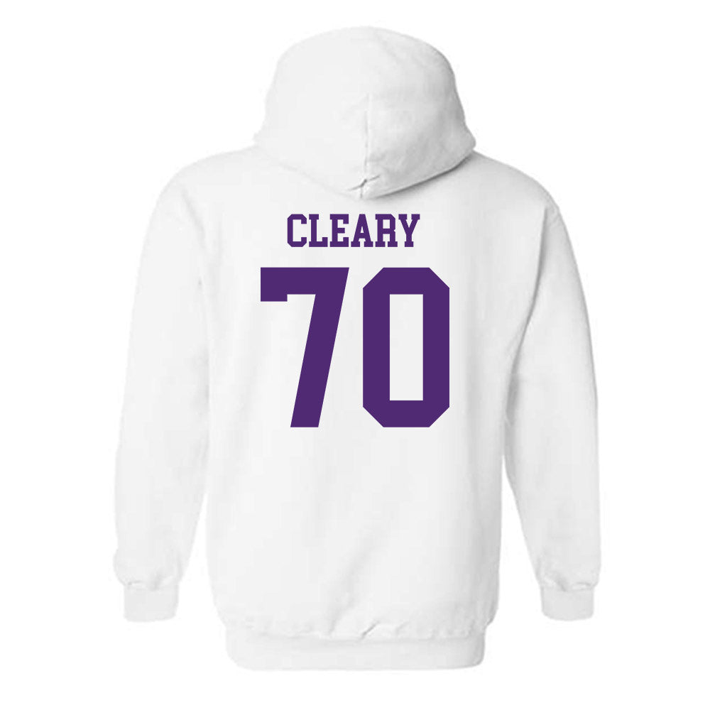 UST - NCAA Football : Hudson Cleary - Hooded Sweatshirt-1