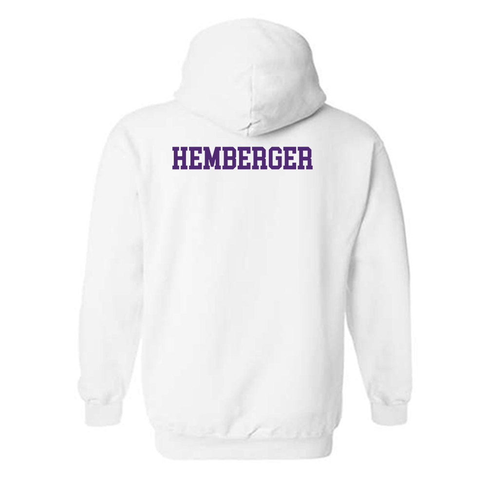 UST - NCAA Men's Swimming & Diving : Joe Hemberger - Hooded Sweatshirt-1