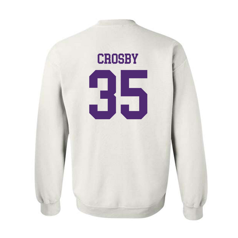 UST - NCAA Baseball : Isaac Crosby - Crewneck Sweatshirt-1