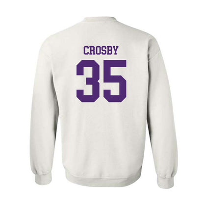 UST - NCAA Baseball : Isaac Crosby - Crewneck Sweatshirt-1