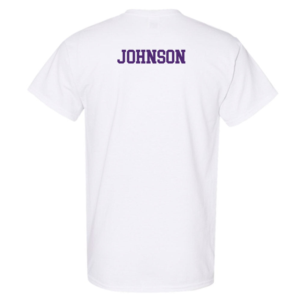 UST - NCAA Men's Swimming & Diving : Cole Johnson - T-Shirt-1