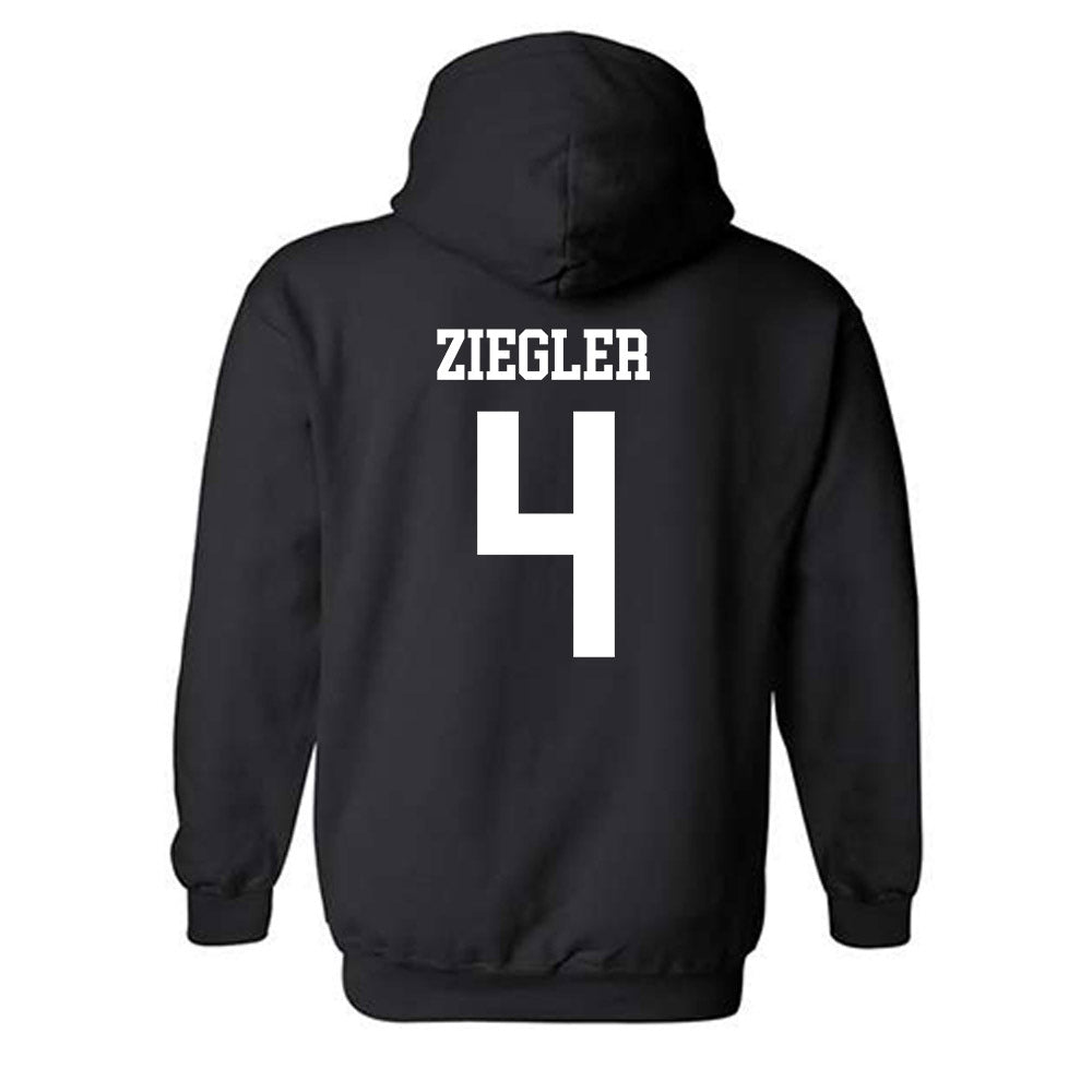 UST - NCAA Football : Isaac Ziegler - Classic Shersey Hooded Sweatshirt-1