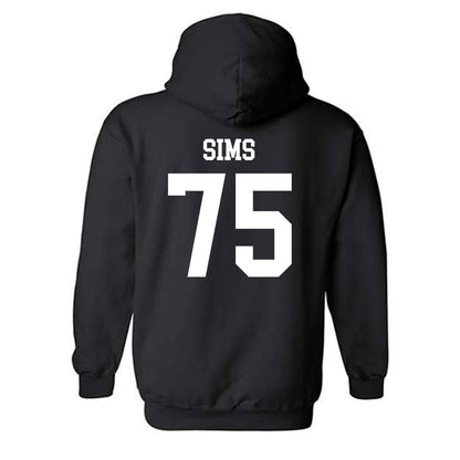 UST - NCAA Football : Ethan Sims - Classic Shersey Hooded Sweatshirt-1