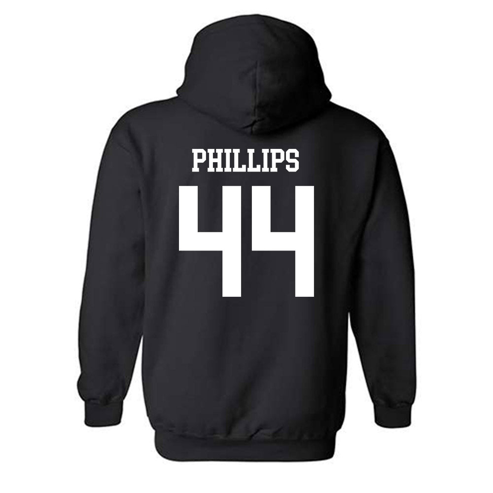 UST - NCAA Baseball : Nolan Phillips - Classic Shersey Hooded Sweatshirt-1