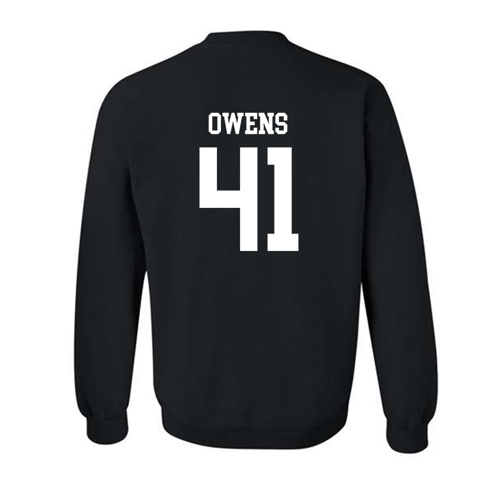 UST - NCAA Football : Walker Owens - Classic Shersey Crewneck Sweatshirt-1