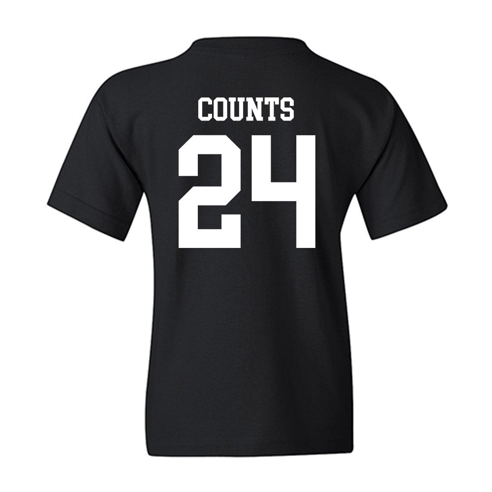UST - NCAA Men's Basketball : Kyle Counts - Classic Shersey Youth T-Shirt-1