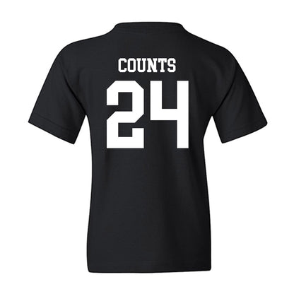 UST - NCAA Men's Basketball : Kyle Counts - Classic Shersey Youth T-Shirt-1