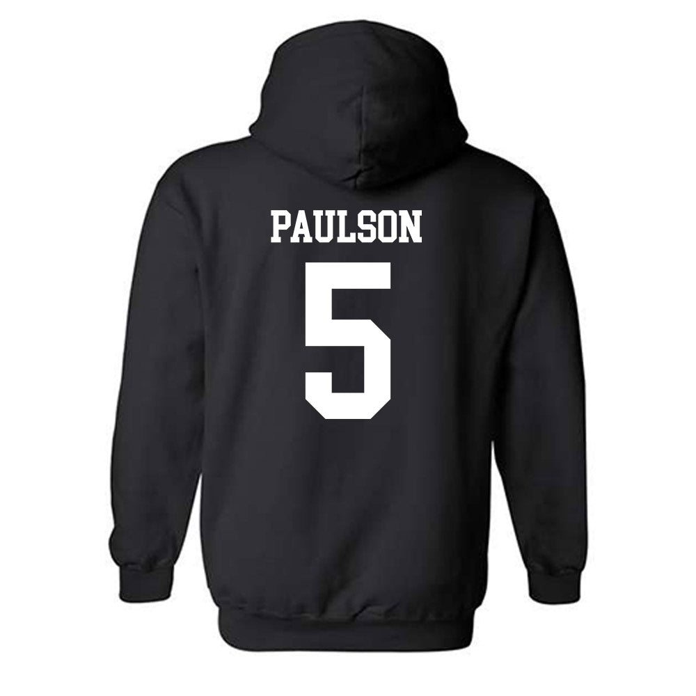 UST - NCAA Football : Elijah Paulson - Classic Shersey Hooded Sweatshirt-1