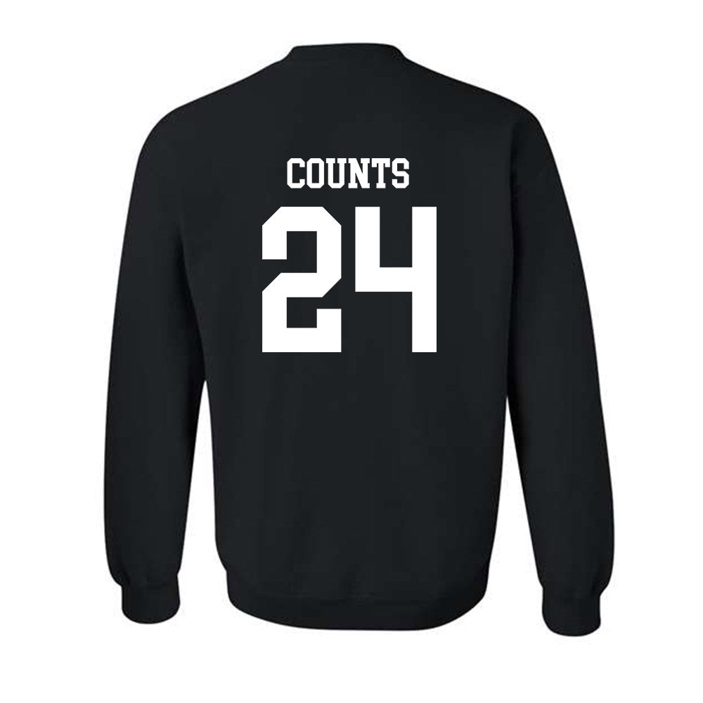 UST - NCAA Men's Basketball : Kyle Counts - Classic Shersey Crewneck Sweatshirt-1