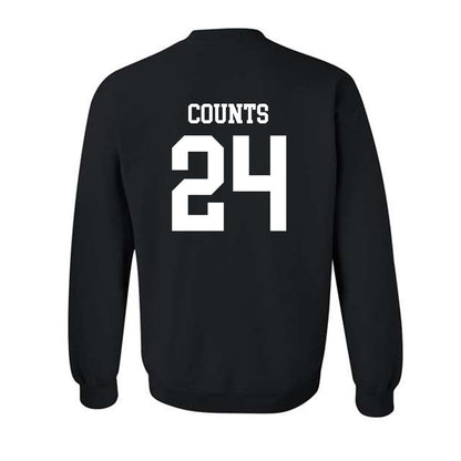 UST - NCAA Men's Basketball : Kyle Counts - Classic Shersey Crewneck Sweatshirt-1