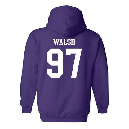 UST - NCAA Football : Declan Walsh - Hooded Sweatshirt-1