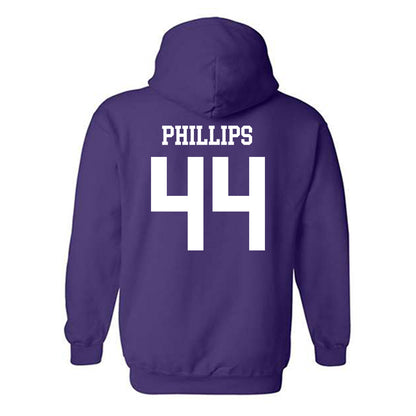 UST - NCAA Baseball : Nolan Phillips - Hooded Sweatshirt-1