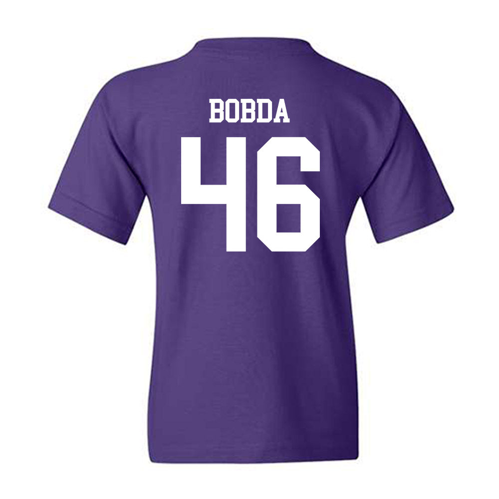 UST - NCAA Football : Milan Bobda - Youth T-Shirt-1