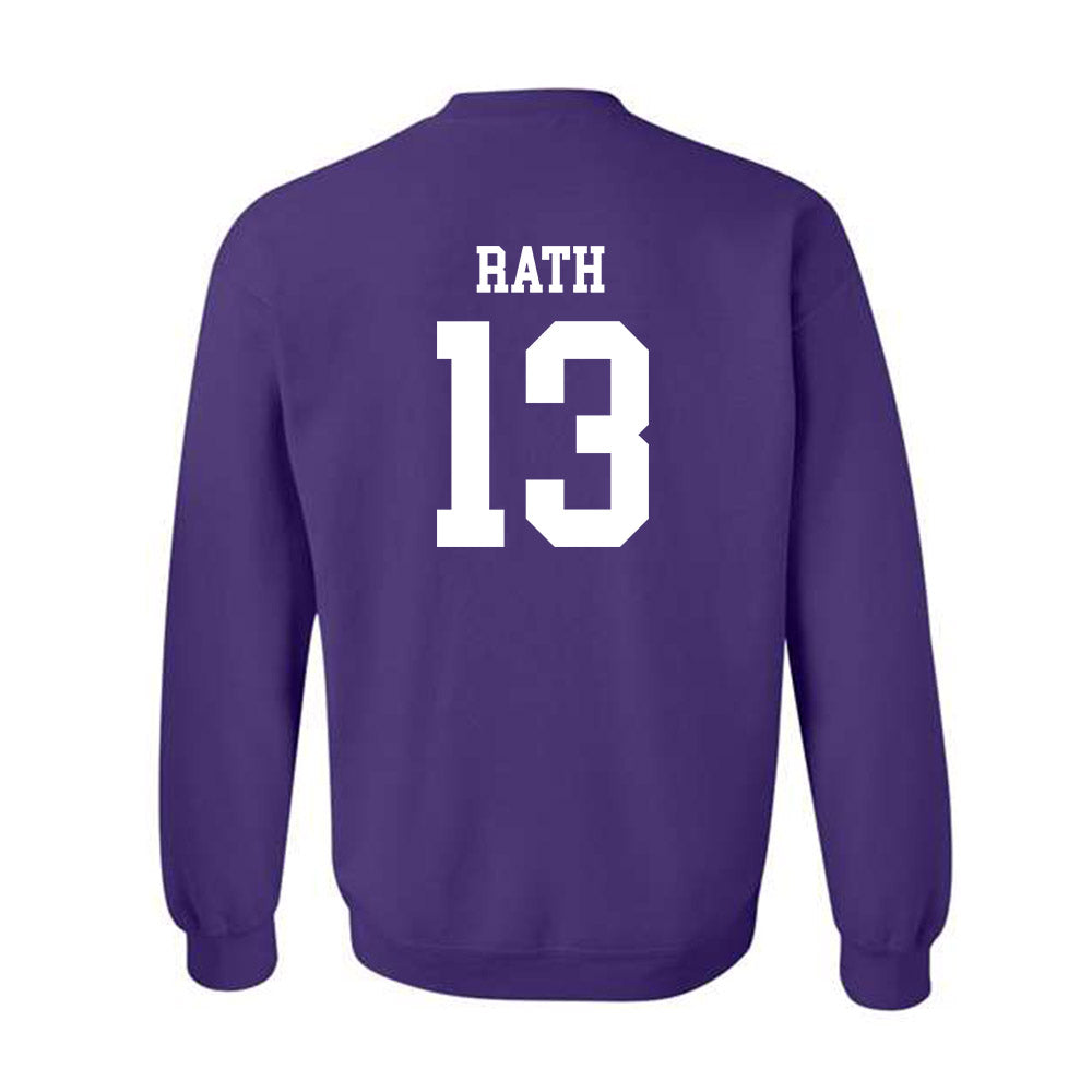 UST - NCAA Women's Basketball : Jayci Rath - Crewneck Sweatshirt-1