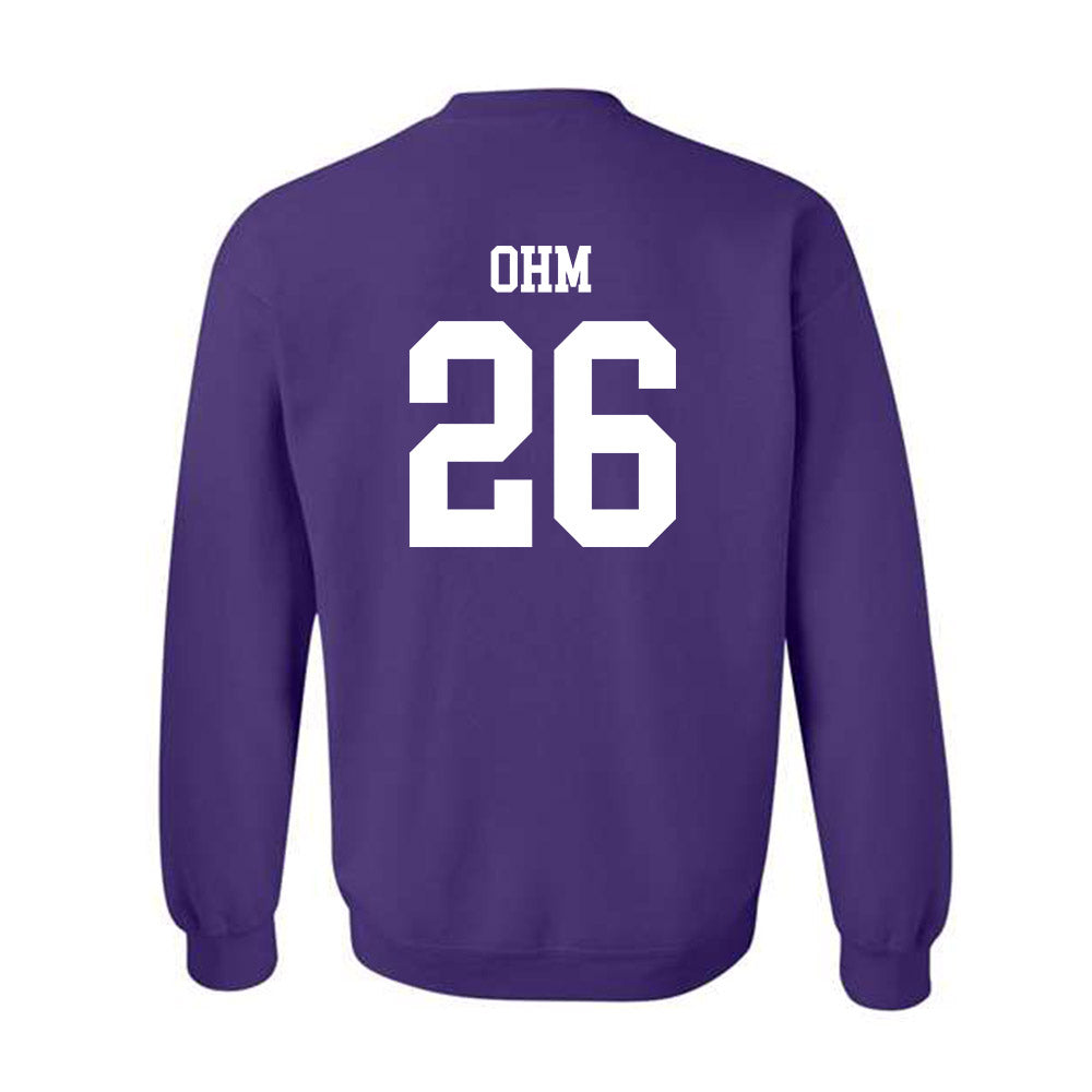 UST - NCAA Baseball : Preston Ohm - Crewneck Sweatshirt-1