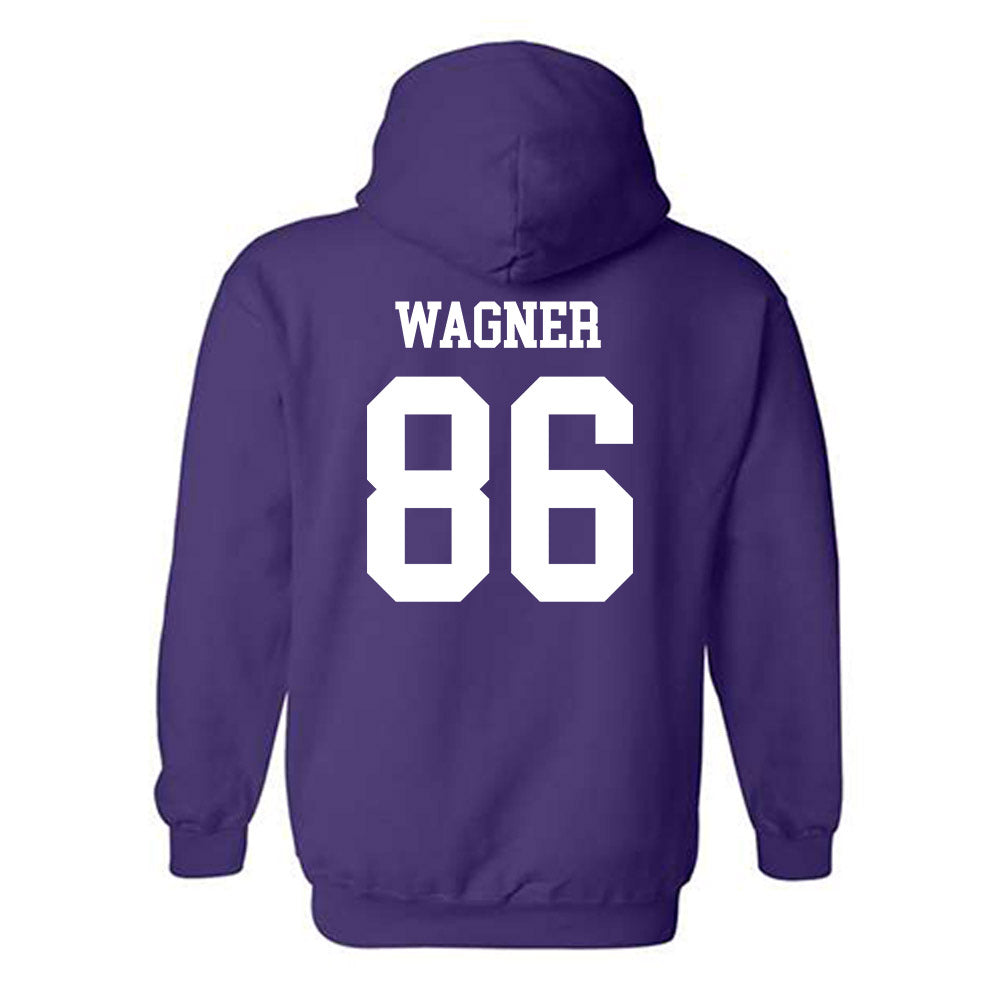 UST - NCAA Football : Patrick Wagner - Hooded Sweatshirt-1