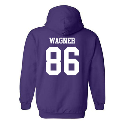 UST - NCAA Football : Patrick Wagner - Hooded Sweatshirt-1