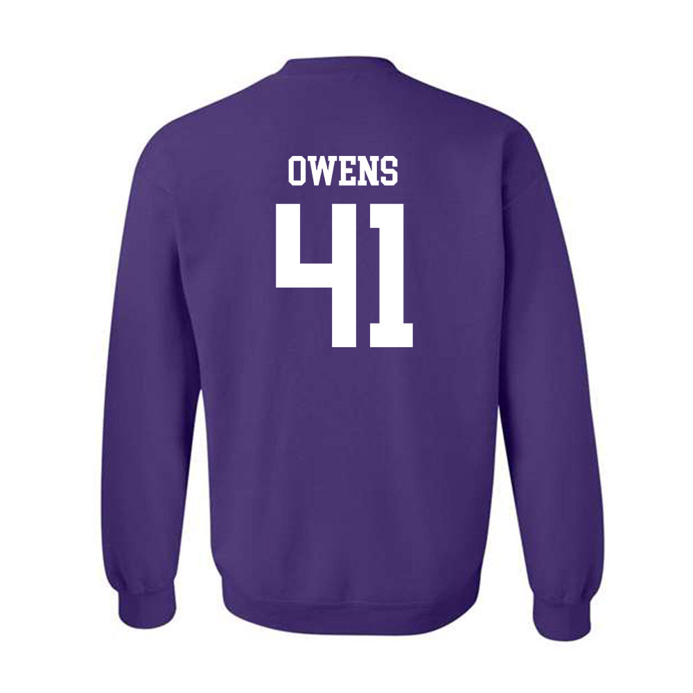UST - NCAA Football : Walker Owens - Crewneck Sweatshirt-1