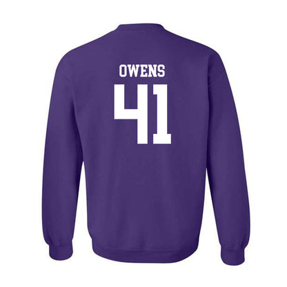 UST - NCAA Football : Walker Owens - Crewneck Sweatshirt-1
