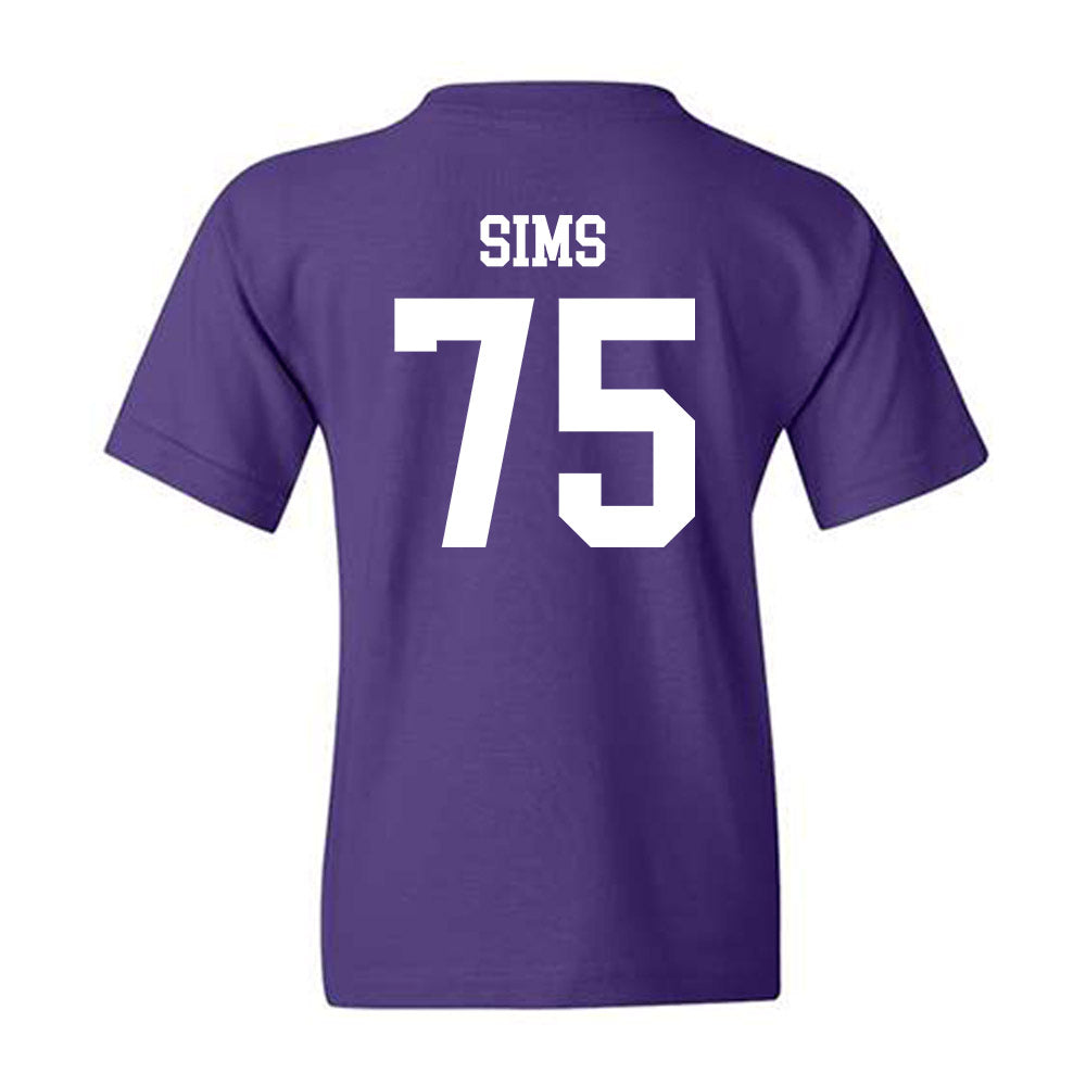 UST - NCAA Football : Ethan Sims - Youth T-Shirt-1