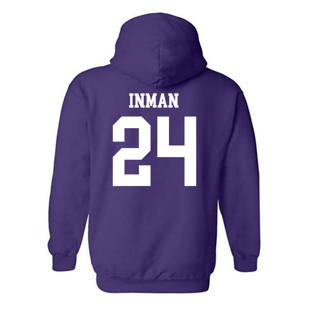 UST - NCAA Football : Maverick Inman - Hooded Sweatshirt-1