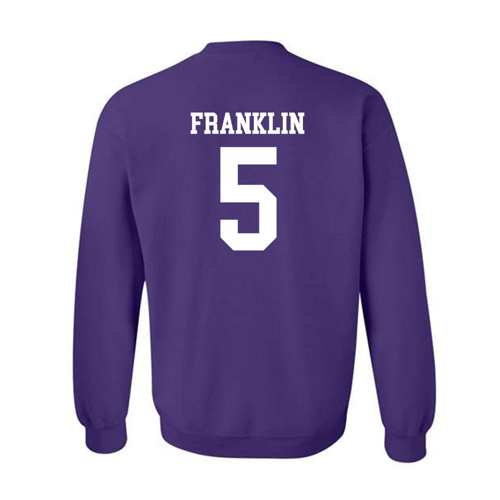UST - NCAA Football : Preston Franklin - Crewneck Sweatshirt-1