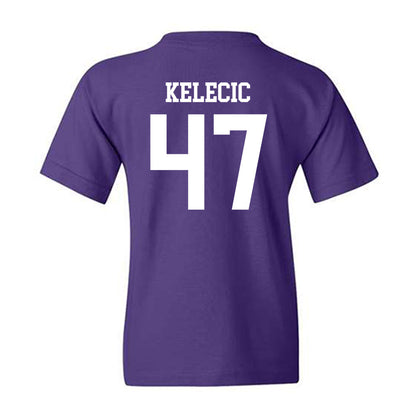 UST - NCAA Football : Michael Kelecic - Youth T-Shirt-1