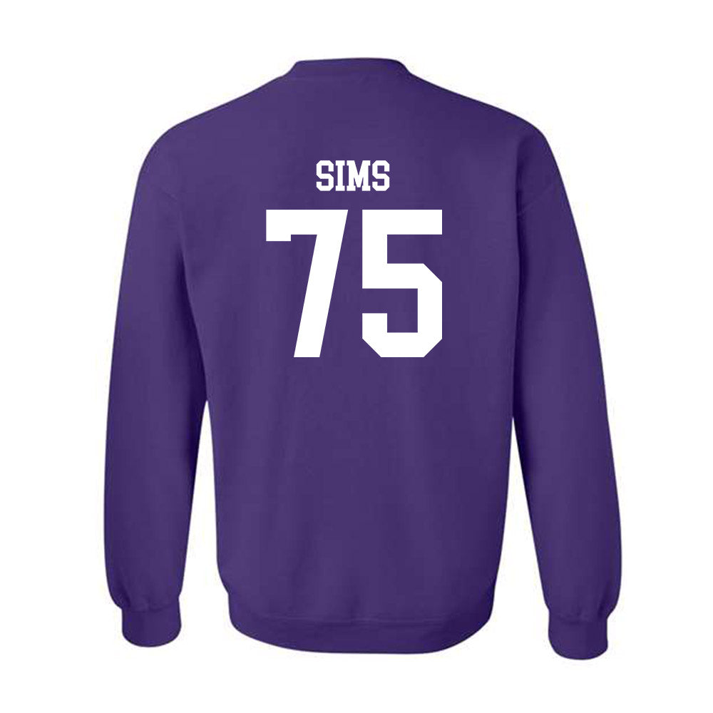 UST - NCAA Football : Ethan Sims - Crewneck Sweatshirt-1