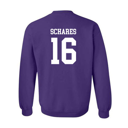 UST - NCAA Football : Mitchell Schares - Crewneck Sweatshirt-1
